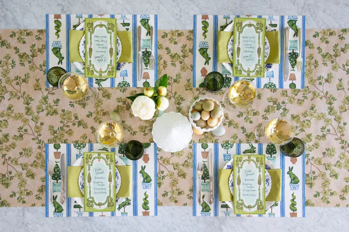 Hester & Cook Spring Topiary Paper Placemat
