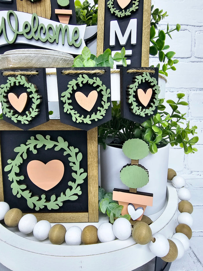 Home Tiered Tray Set-wholesale