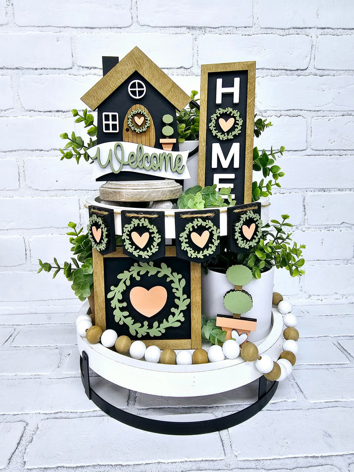 Home Tiered Tray Set-wholesale