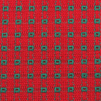 Homespun Tablecloth - Red and Green - Tablecloths, Napkins, Runners, Placemats - Made in USA [Home Decor]- Olde Church Emporium