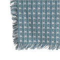 Homespun Tablecloth - Wedgewood and White -Tablecloths, Napkins, Runners, Placemats - Made in USA [Home Decor]- Olde Church Emporium
