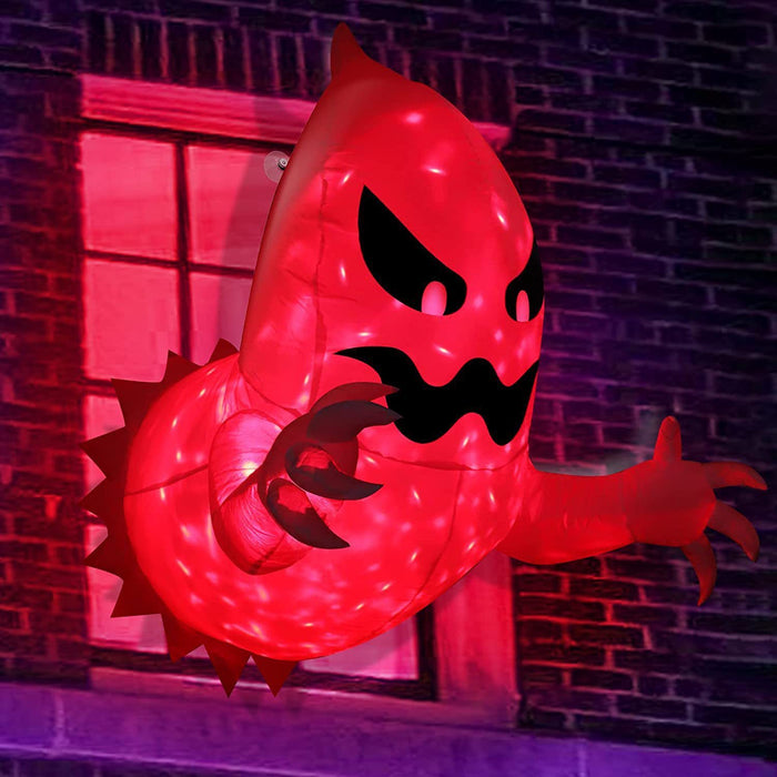 Inflatable Ghost 1.4m Polyester Yard Halloween Decor