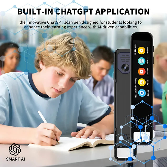 Intelligent Scanning Pen for English Learning, High-Precision Text Capture and Multi-Language Translation