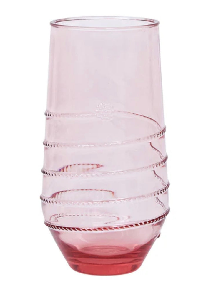 Juliska Amalia Coral Large Tumbler - Acrylic