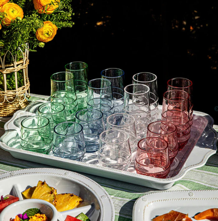 Juliska Amalia Coral Large Tumbler - Acrylic