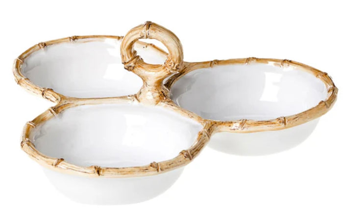Juliska Bamboo Triple Server