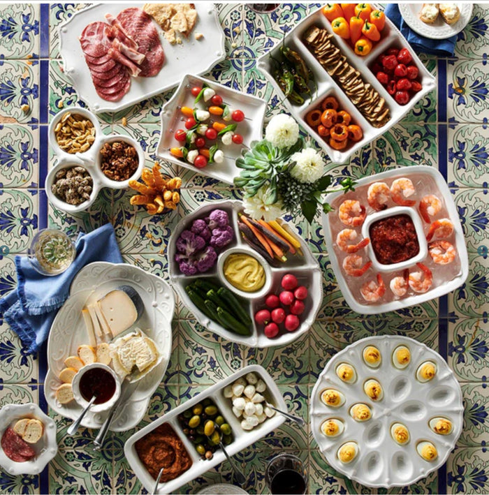 Juliska Berry & Thread Deviled Egg Platter