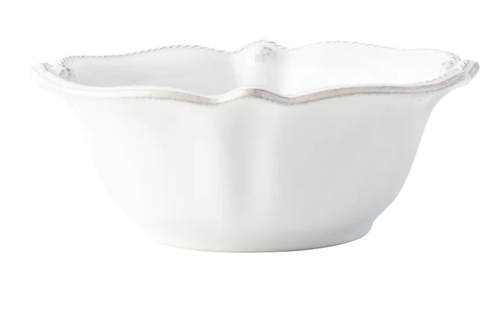 Juliska Berry & Thread Flared Cereal/Ice Cream Bowl- Whitewash