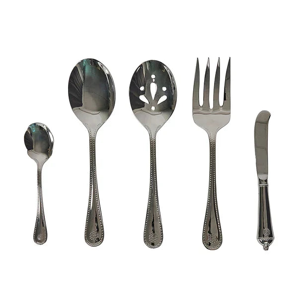 Juliska Berry & Thread Hostess Set/5 Piece- Polished Satin