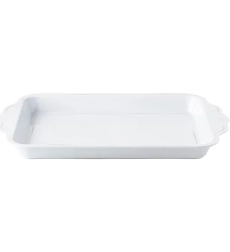 Juliska Berry & Thread Melamine 24" Tray - Whitewash