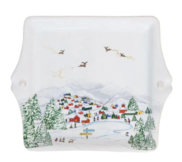 Juliska Berry & Thread North Pole 10” Cookie Tray