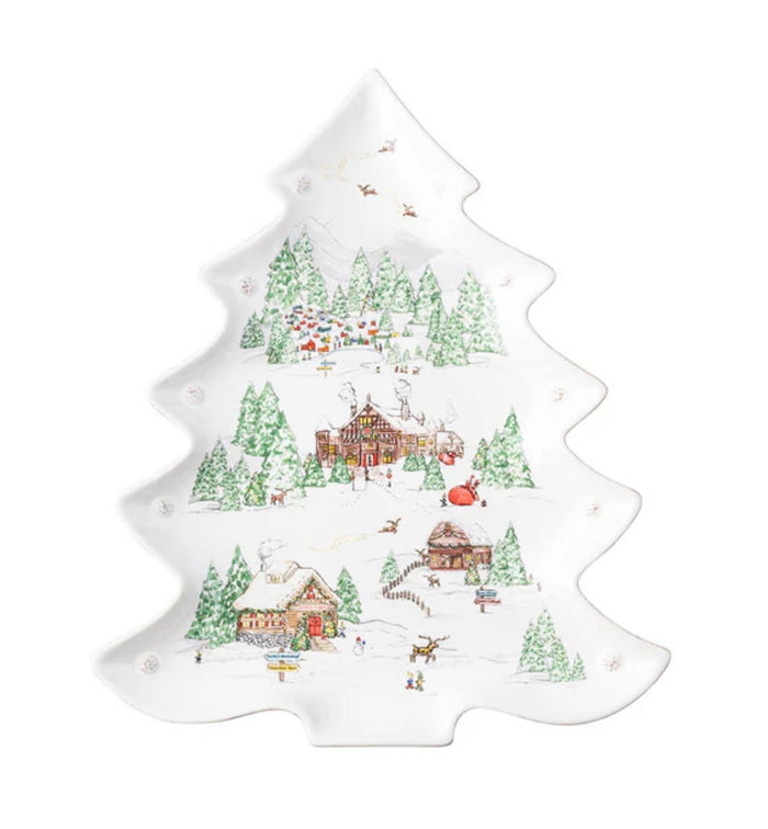 Juliska Berry & Thread North Pole 15" Tree Platter