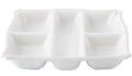 Juliska Berry & Thread Scallop Appetizer Platter- Whitewash