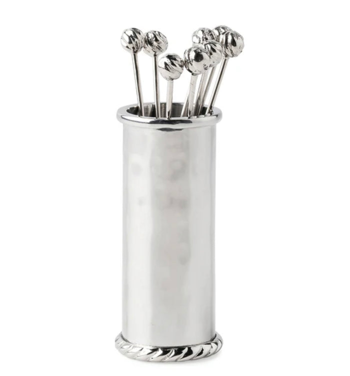 Juliska Graham Cocktail Pick and Holder