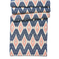 Juliska Ikat 18" x 90" Table Runner - Blue/Pink