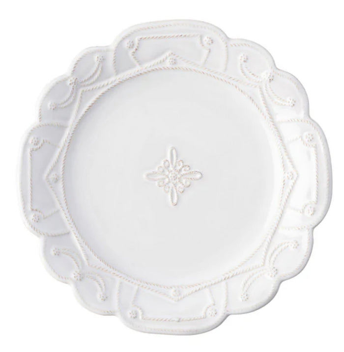 Juliska Jardins du Monde Dinner Plate - Whitewash