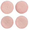 Juliska Jardins Du Monde Side/Cocktail Plate S/4 - Blush
