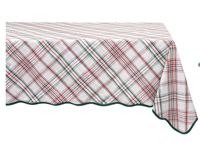 Juliska Merry Tartan 60" x 120" Tablecloth