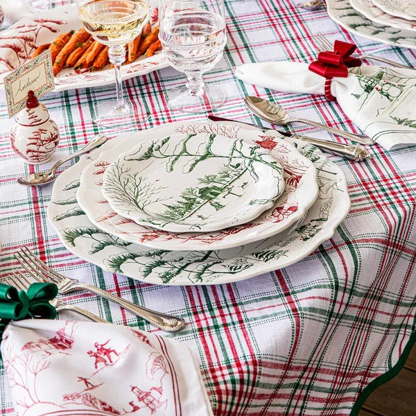 Juliska Merry Tartan 60" x 120" Tablecloth