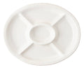 Juliska Puro Appetizer Platter- Whitewash