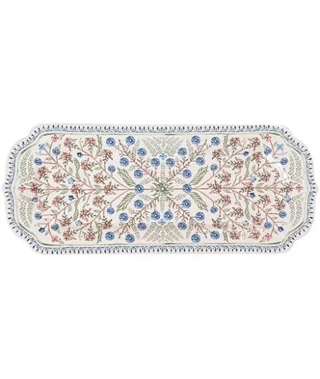 Juliska Villa Seville 15” Hostess Tray - Chambray