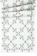 Juliska Villa Seville 18" x 90" Table Runner - Chambray
