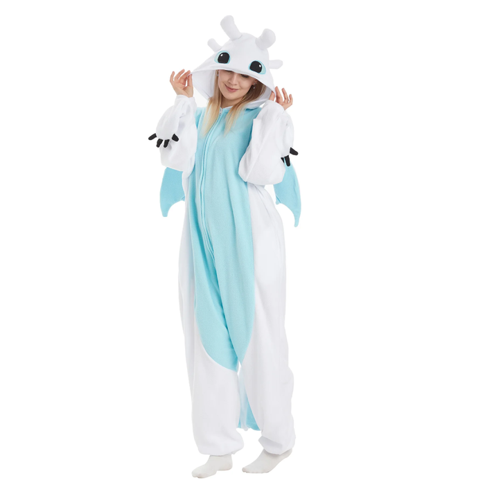 Kigurumi Toothless Dragon Pajamas Jumpsuit for Kids Adults