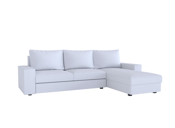 Kivik 3 Seat Sectional Sofa with Chaise Cover 280cm (110 1/4") - LindaKale