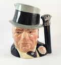 Large Royal Doulton Character Jug 7 1/2" W.C. Fields D6674