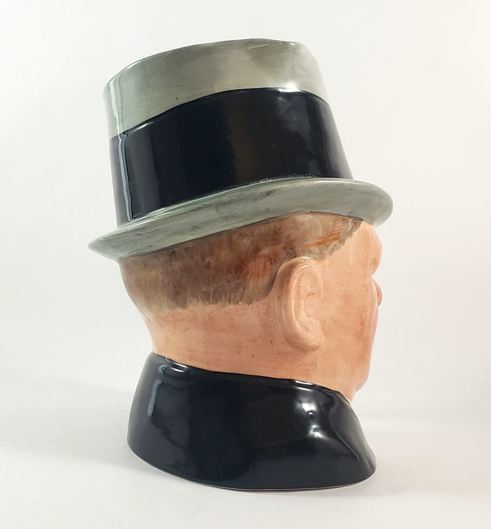 Large Royal Doulton Character Jug 7 1/2" W.C. Fields D6674