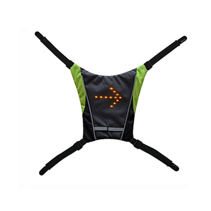 Gadget Gerbil darkGrey LED Turn Signal Safety Vest