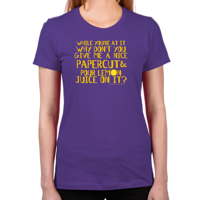 Lemon Juice Women's T-Shirts