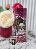 Leopard skull splash