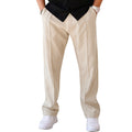 Lightweight & comfortable men’s wide-leg pants – breathable fabric, casual style, perfect for summer 0
