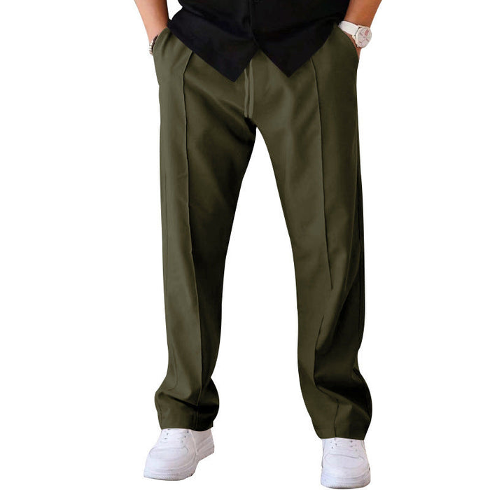 Lightweight & comfortable men’s wide-leg pants – breathable fabric, casual style, perfect for summer 4