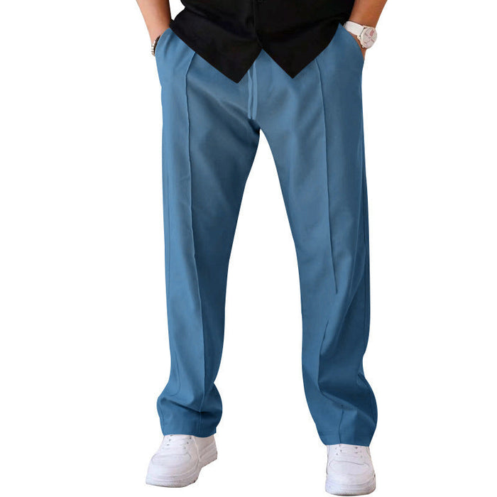 Lightweight & comfortable men’s wide-leg pants – breathable fabric, casual style, perfect for summer 5