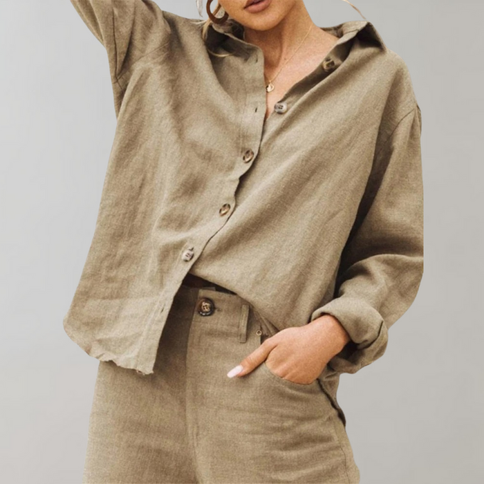 Lightweight & Flattering women’s blouse – breathable cotton, for summer outings 2