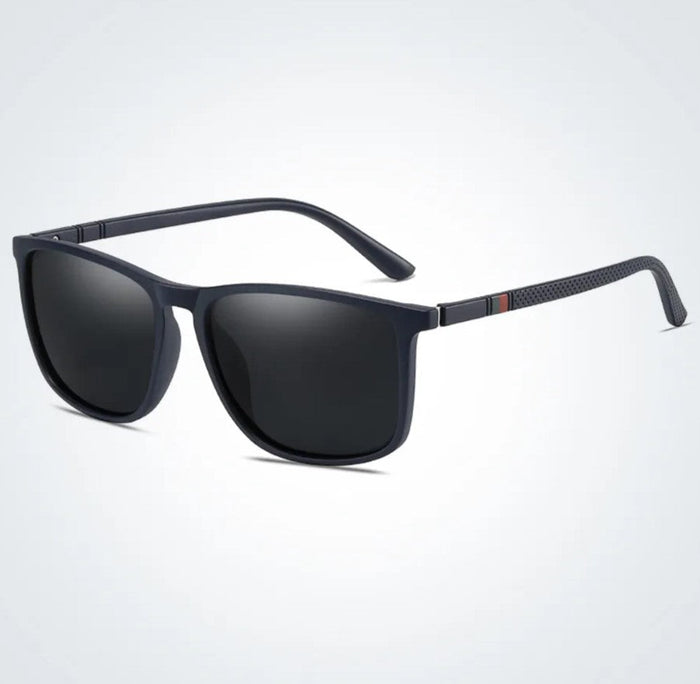 Leichte polarisierte Sonnenbrille für Herren – klassisches quadratisches Design, Kunststoff-Metall, für Sommer 2025 3