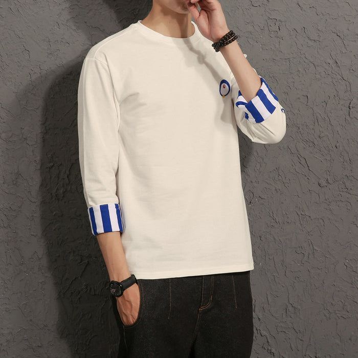 Lightweight Men’s T Shirt - Relaxed Boxy Cut, Cotton Autumn