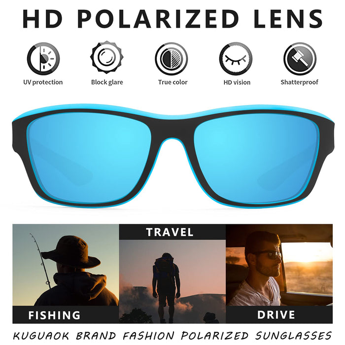 Hochwertige unisex Outdoor-Sportbrille – polarisierte TAC-Linse, kratzfest, für aktive Freizeit 3
