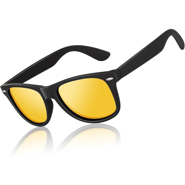Polarisierte Unisex-Sonnenbrille im Retro-Stil – 80er Jahre Design, leicht, für Sommeraktivitäten 4