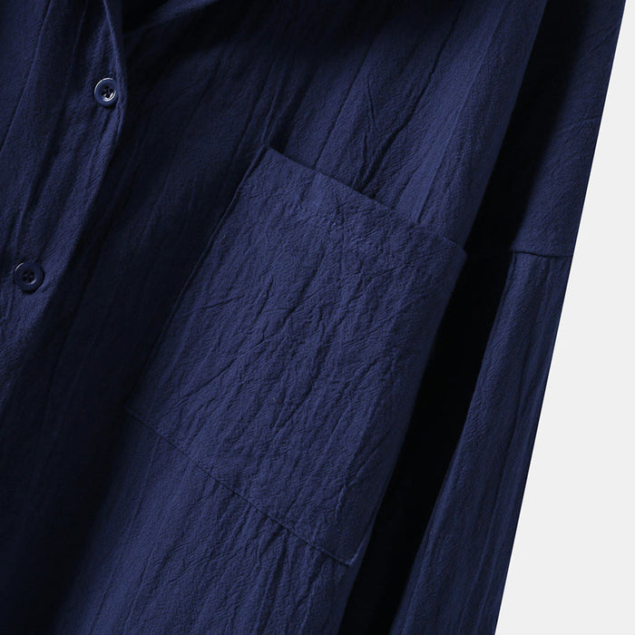 Luftige Damenbluse – lange Ärmel, hochwertiges Polyester, für Büro und Freizeit 5