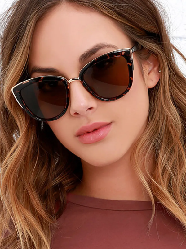 Vintage Katzenaugen Sonnenbrille für Damen – UV400 Schutz, trendiges Design, für Sommer 2025 5