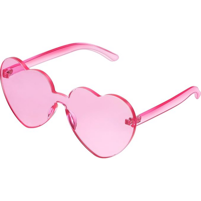 Verspielte Damen Sonnenbrille – herzförmiges, randloses Design, leicht, für den Sommer 7
