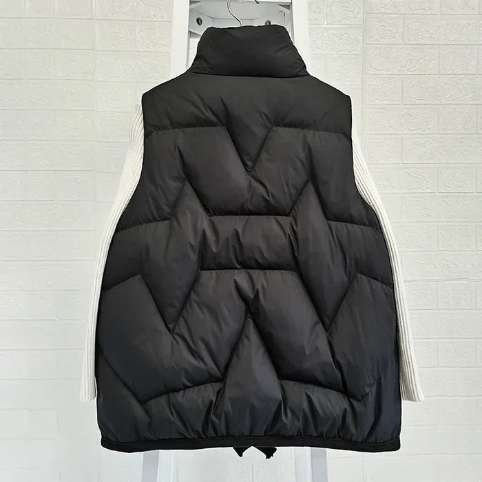 Lightweight Women’s Puffer Vest - Short Relaxed, Duck Down