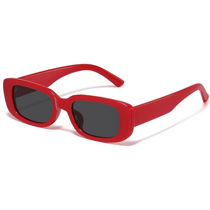 Leichte & stilvolle Damen Sonnenbrille – rechteckiges Y2K Design, UV400 Schutz, für Sommer 2025 5