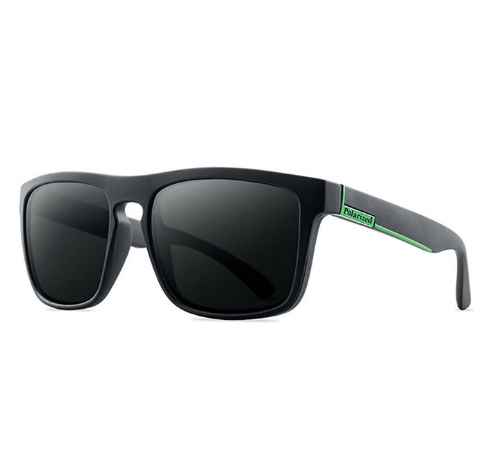 Stilvolle quadratische Sonnenbrille für Damen – polarisierte Gläser, Kunststoffrahmen, für Sommeraktivitäten 3