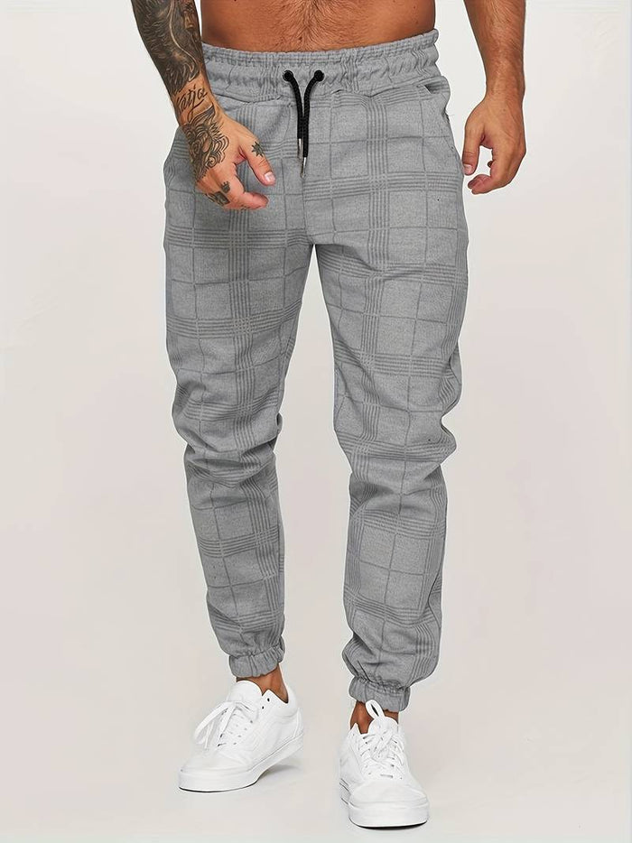 Luxurious men's joggers – sleek design, breathable fabric, for casual or work 0