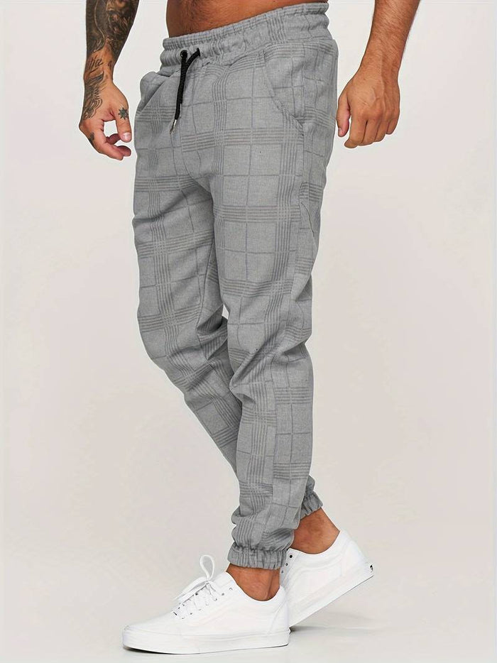 Luxurious men's joggers – sleek design, breathable fabric, for casual or work 1
