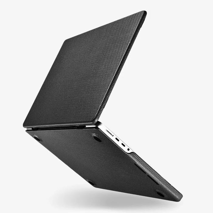 MacBook Pro Leather Case 14 16 Inch Textured Slim Shell